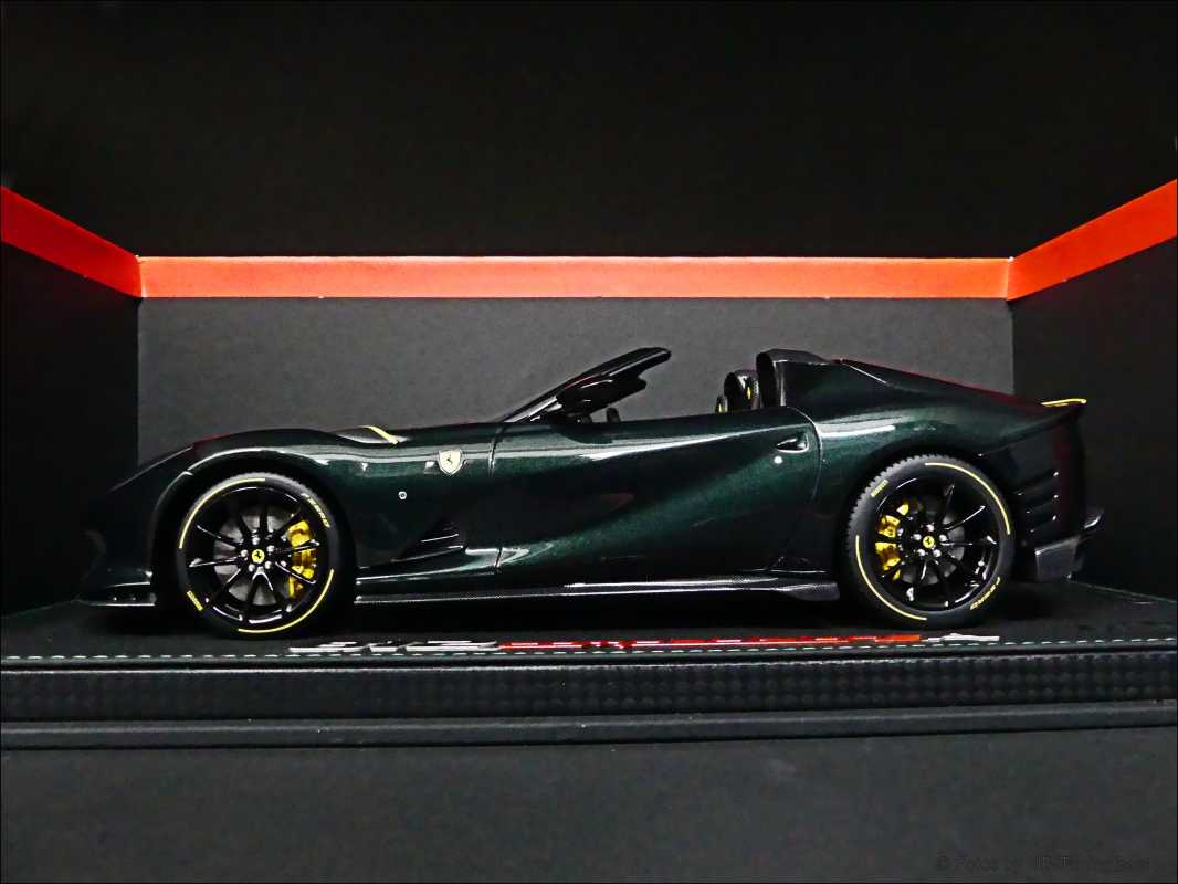 1:18 BBR Ferrari 812 Competizione A Aperta Verde Zeltweg – Limited 70 pcs